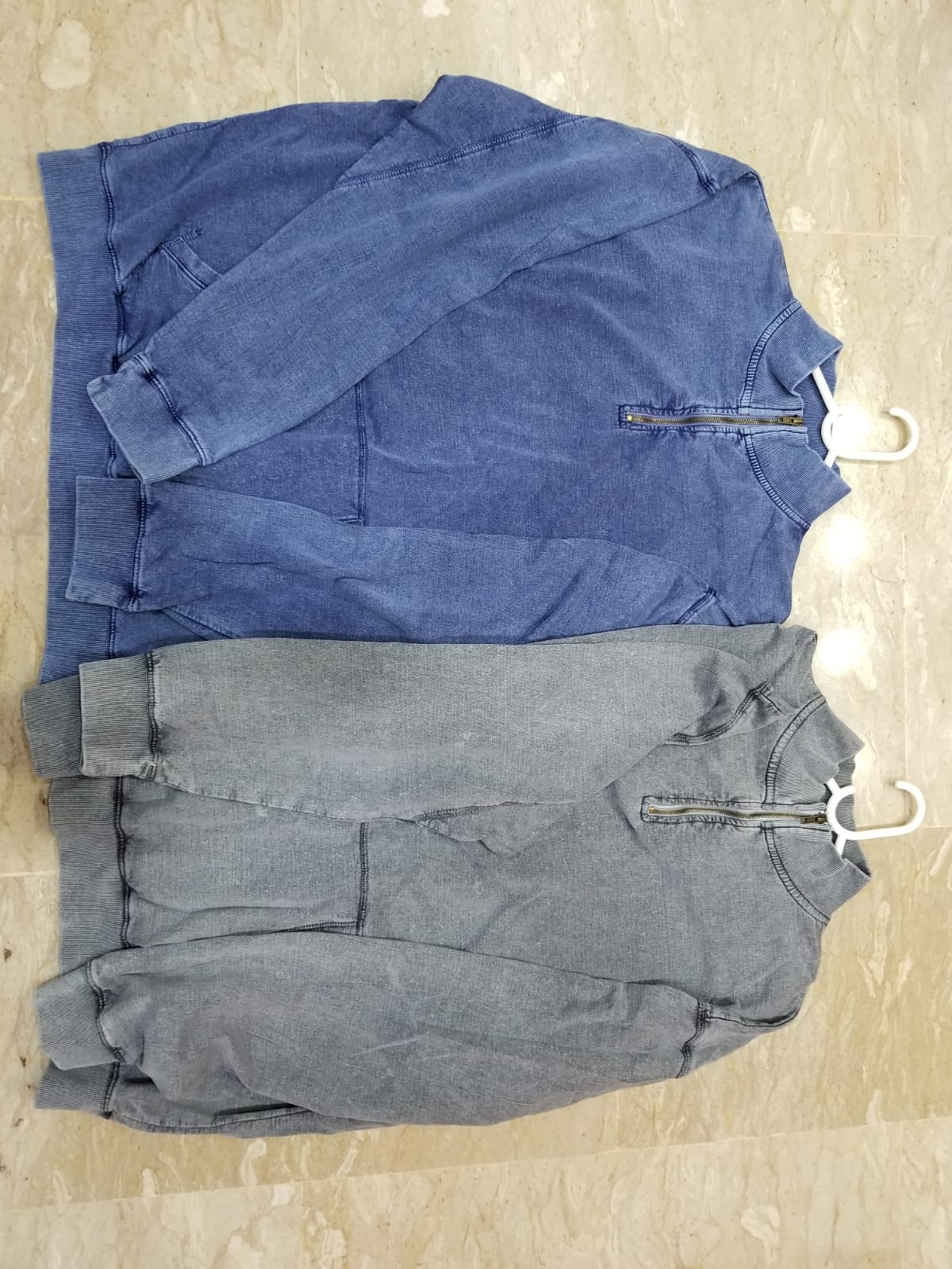 Mineral wash garments